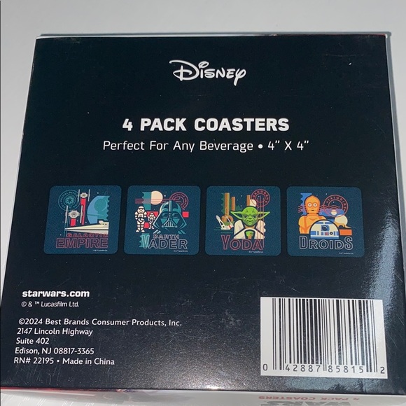 Galactic Empire Coaster Set - Picture 2 of 3